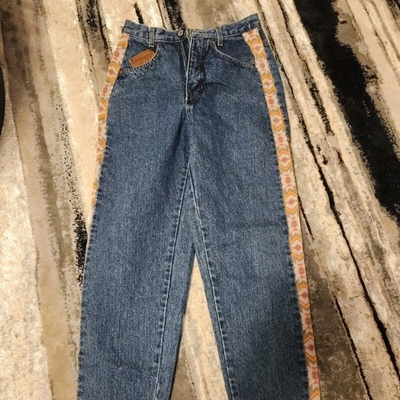 Hollywood Era Womens Jeans Size 27 Young Wise And Free Vintage - Picture 1 of 8
